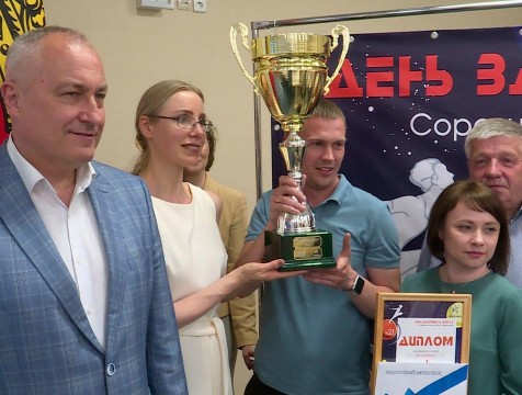Самые спортивные предприятия наградили в Калуге