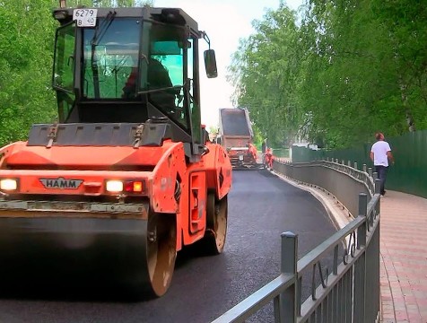 В Сосенском завершается ремонт улицы Ломоносова