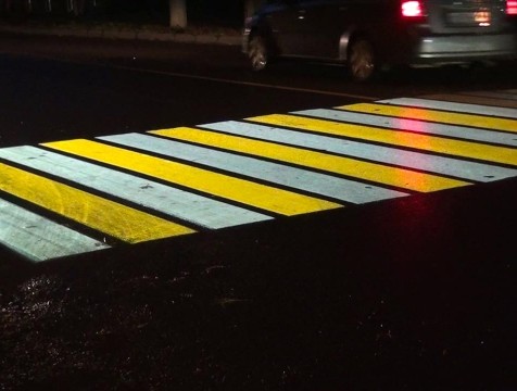 Еще 8 проекционных пешеходных переходов появится в Калужской области
