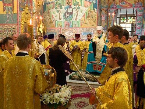 Мощи святого благоверного князя Александра Невского привезли в Калугу
