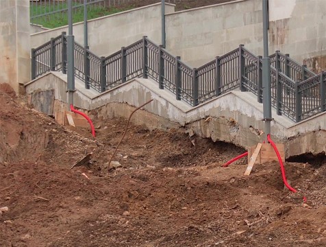 Склону музея космонавтики требуется новое укрепление