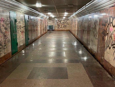 Подземный переход на Гагарина отдадут уличным художникам