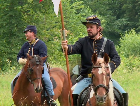 Американская история: «Битву при жёлтой таверне» показали в Полотняном Заводе