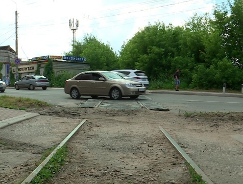 Железнодорожные переезды Окской ветки в Калуге демонтируют