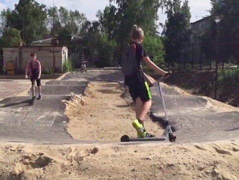 Новый сквер с треком для велосипедистов и скейтеров появится в Турынине