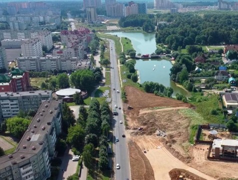 Начато строительство парка на берегу Белкинских прудов
