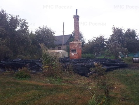 Пожар в Износковском районе унес жизни двух человек