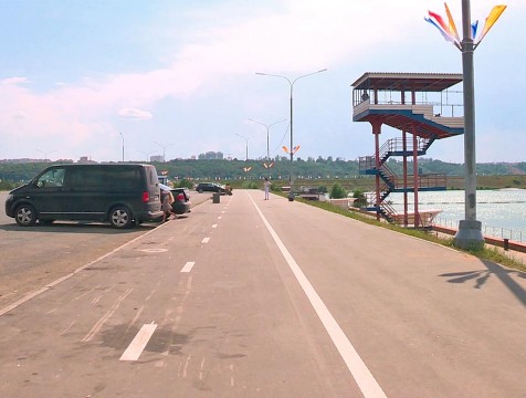 Губернатор поблагодарил калужан за порядок на набережной