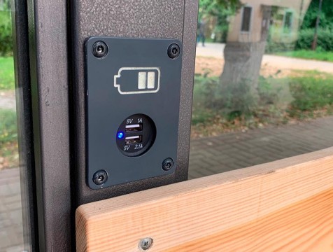 Новая остановка появилась в сквере Ленина