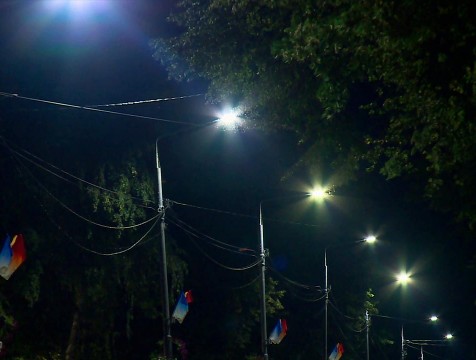 Пять улиц Калуги получат новое освещение ко Дню города