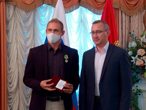 Шапша вручил калужским олимпийцам областные награды