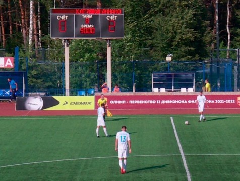 ФК «Калуга» потерпела поражение от дальневосточного «Динамо»