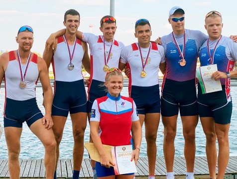 Семь наград привезли калужане с чемпионата России по гребному спорту