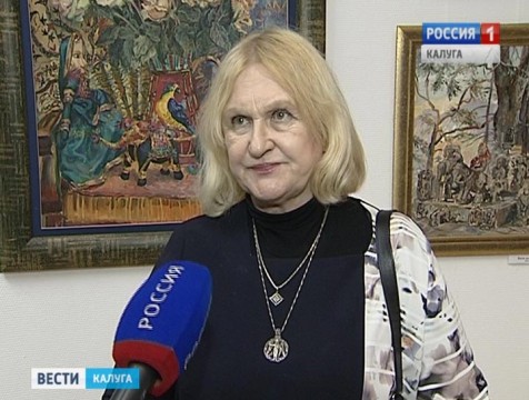 Выставка картин Татьяны Вавржиной открылась в Доме художника