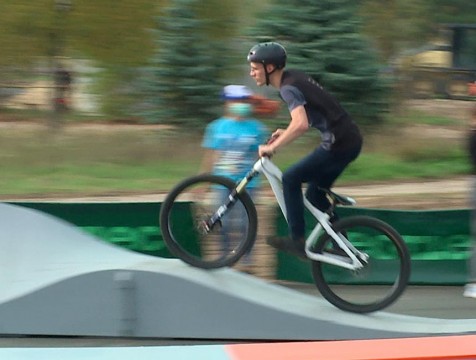 Калужские экстремалы получили PUMP-TRACK