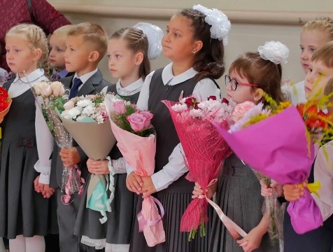 Ключ к знаниям получили на 1 сентября первоклассники людиновской школы №3