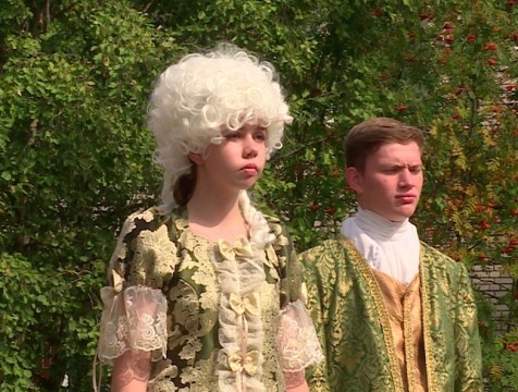 День знаний в Кременках отметили в традициях XVIII века