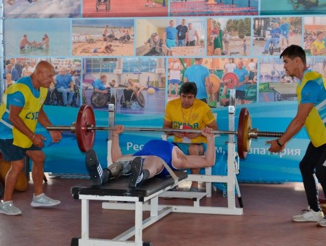 Полный комплект медалей привезли калужские спорстмены-инвалиды из Евпатории