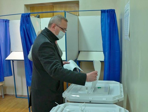 Владислав Шапша проголосовал в Обнинске