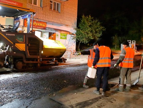 25 межквартальных проездов отремонтировали в Калуге
