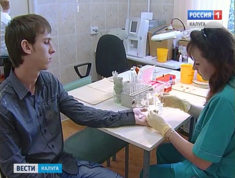 Калужан зовут проверить свёртываемость крови