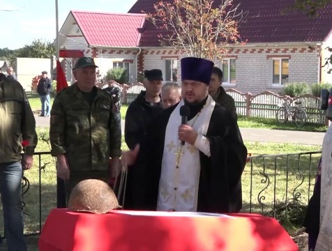 Поисковики установили имя погибшего красноармейца в Кировском районе