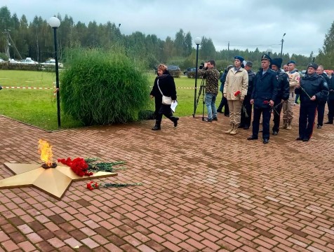 На Безымянной высоте почтили память павших героев