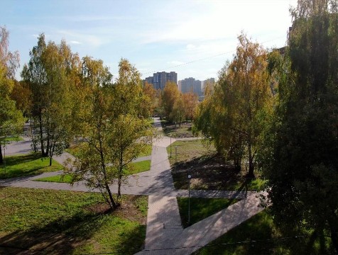 Сквер в микрорайоне Байконур благоустроили с нарушениями