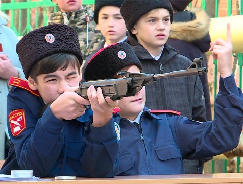 Лучший казачий кадетский класс выбрали в Калуге