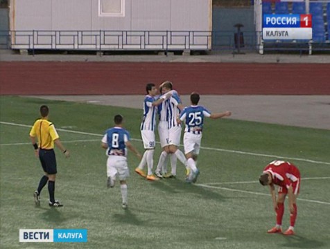 ФК «Калуга» вничью сыграла с командой из Тамбова