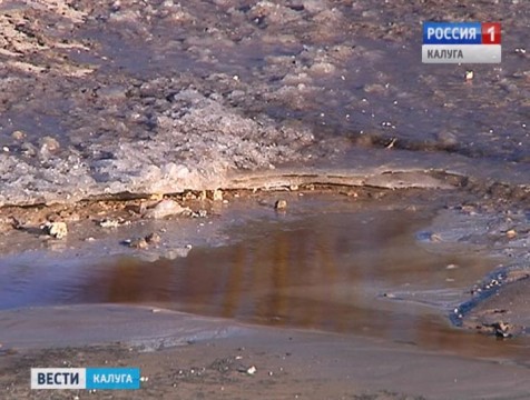 Село Кривское снова утопает в канализационных стоках