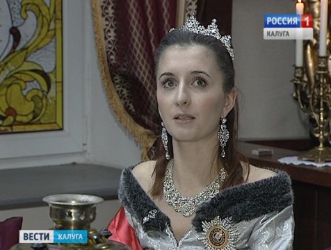 Реконструкцию визита Екатерины Великой провели в Калуге