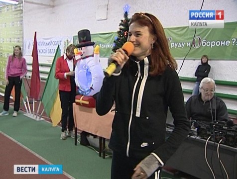 Чемпионка мира Олеся Зыкина дала мастер-класс калужским легкоатлетам