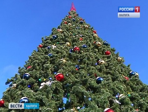 Главную городскую ёлку открыли в Обнинске