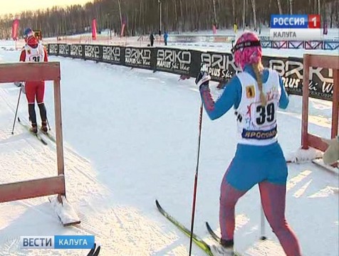 Первый день чемпионата ЦФО по лыжным гонкам не принёс калужанам медалей