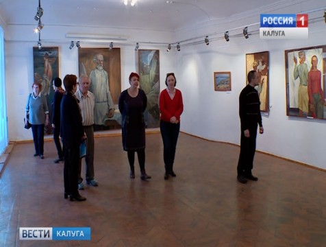Выставка «Живописная глубина» открылась в Калужском музее изобразительных искусств