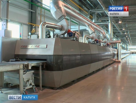 Производство керамических плит итальянской компании «Laminam» открыли в Ворсине