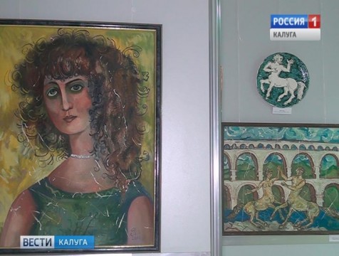 Семейная выставка художников Помеловых открылась в Малоярославце