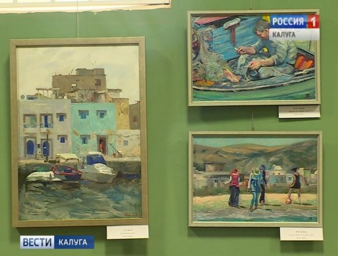 Выставка картин о судьбе последней русской императорской эскадры открылась в Калуге