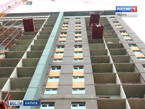 В Обнинске рабочий упал с 17-го этажа строящегося дома