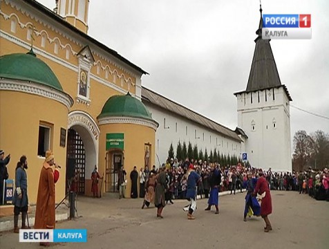 Реконструкция обороны Пафнутьева монастыря прошла в Боровске