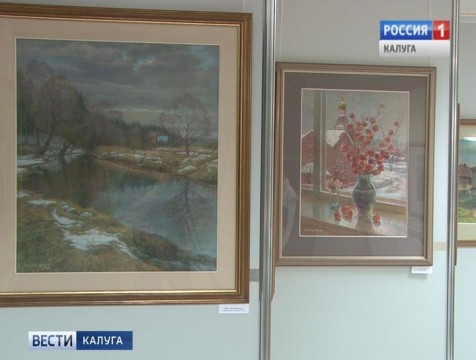 Выставка картин обнинского художника Павла Вольфсона открылась в Малоярославце