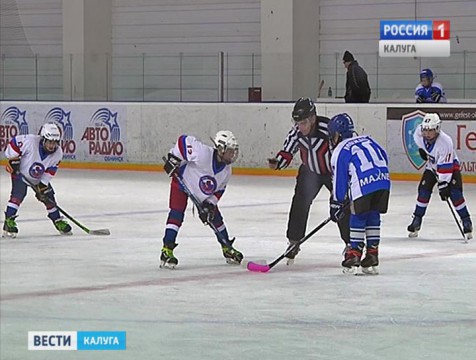 Турнир по хоккею с шайбой для детей прошёл в Обнинске