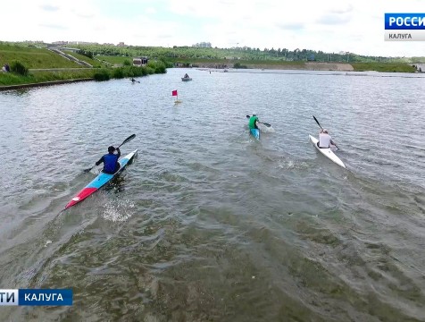 Открытое первенство по гребле на байдарках и каноэ прошло на Яченском водохранилище