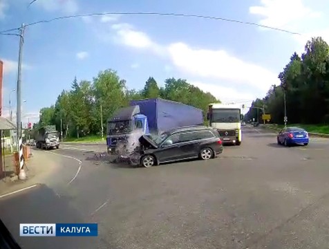 В ДТП в Жуковском районе пострадали два ребёнка и два взрослых