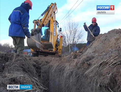 В деревне Карачево начались работы по строительству водопровода