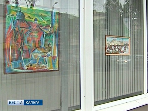 Выставка картин «Отблески уходящей старины» открылась в витринах Дома художника