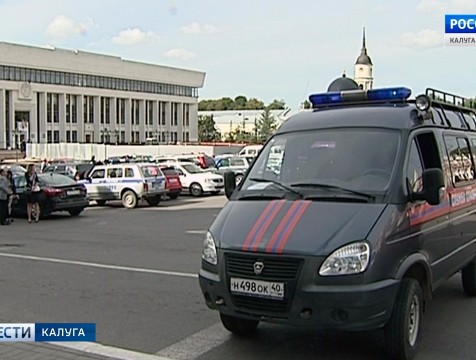 Полиция не подтвердила угрозу взрывов в Калуге