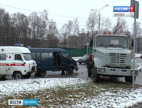 В Обнинске произошло ДТП с участием маршрутки