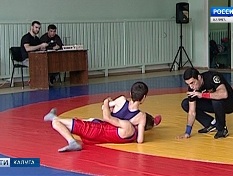Первенство области по греко-римской борьбе прошло в Калуге